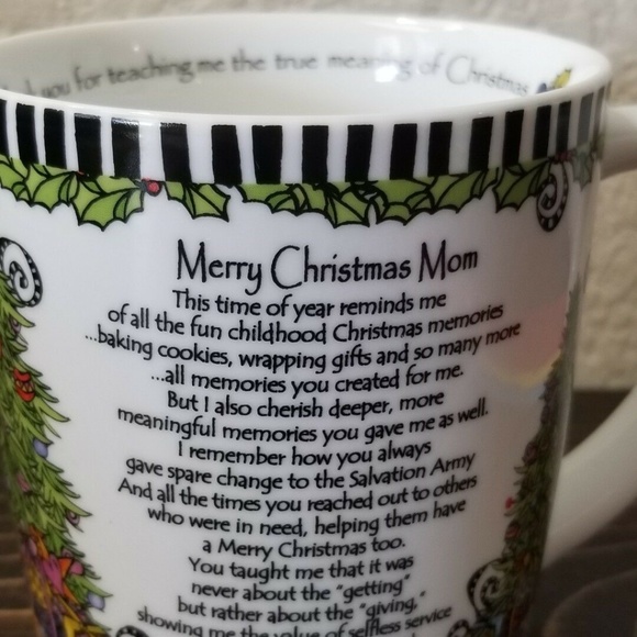Suzy Toronto Merry Christmas  Sweet Mom  Mug Cup - Picture 3 of 8